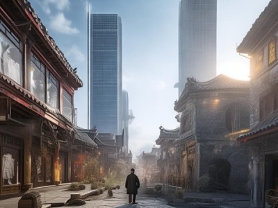白箬铺镇金洲商贸服务区，连接未来与过去的见证