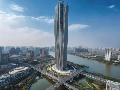 汉江商贸，江汉的商业之核，连接经济的纽带，象征性连接点